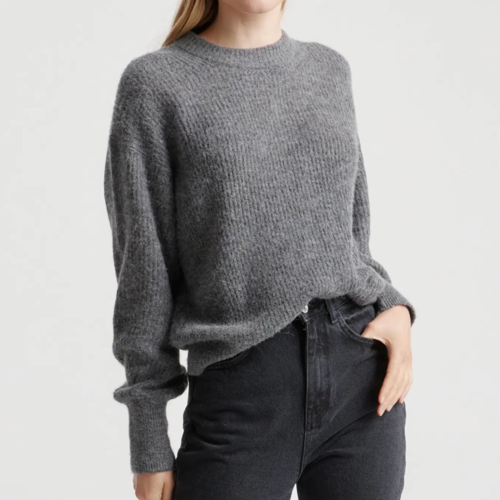 Baby Alpaca-Wool Crew
